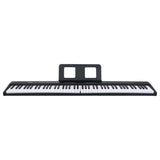 Vidaxxl 88 tangenter klaver elektrisk keyboard med nodestativ