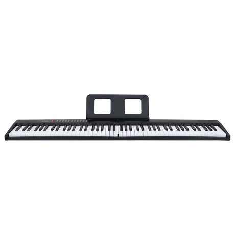 Vidaxxl 88 tangenter klaver elektrisk keyboard med nodestativ