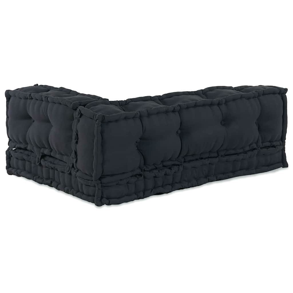 Vidaxl modulair bank 3 pcs antraciet 120 x 80 x 38 cm stof