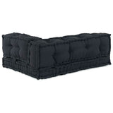 Vidaxl modulair bank 3 pcs antraciet 120 x 80 x 38 cm stof
