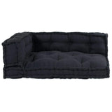 Vidaxl modulair bank 3 pcs antraciet 120 x 80 x 38 cm stof