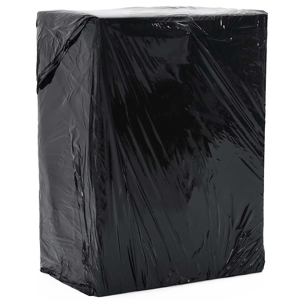 Vidaxl stretchfilm 6 st 23 μm 50 cm x 300 m zwart
