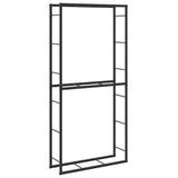 Vidaxx brændestativ 100x30x209 cm stål sort