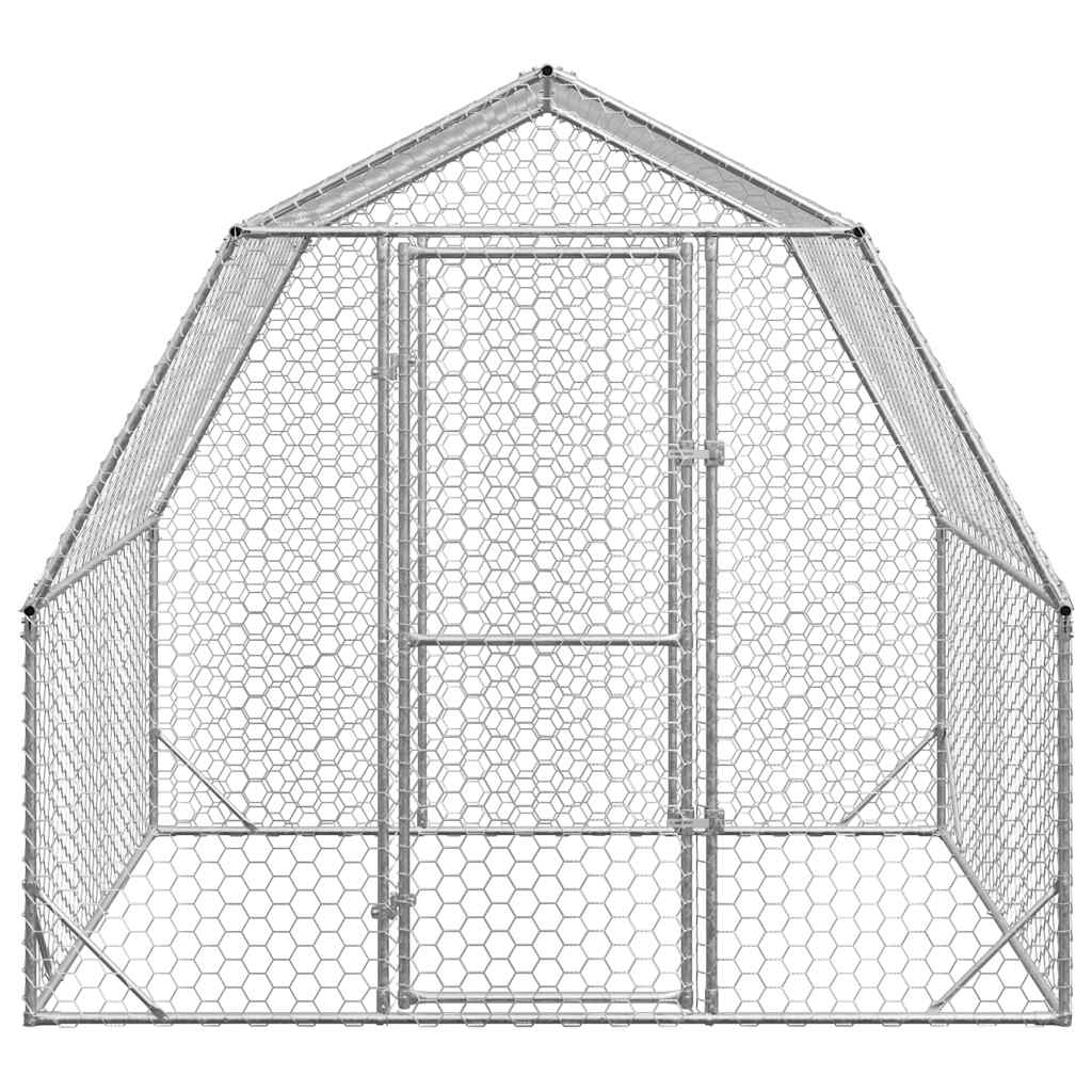 Vidaxx hønsegård 2,5x2x2,25 m galvaniseret stål