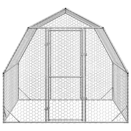 Vidaxx hønsegård 2,5x2x2,25 m galvaniseret stål