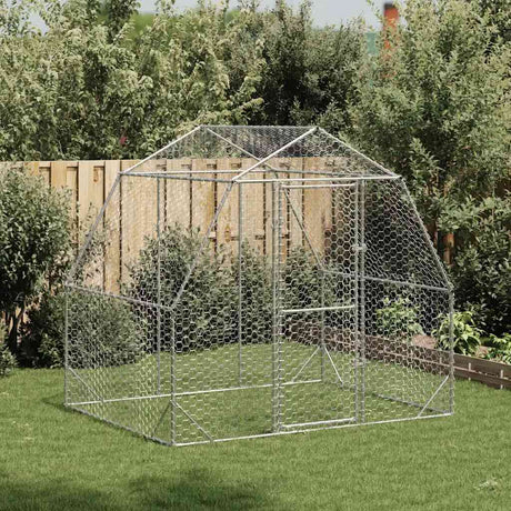 Vidaxx hønsegård 2,5x2x2,25 m galvaniseret stål