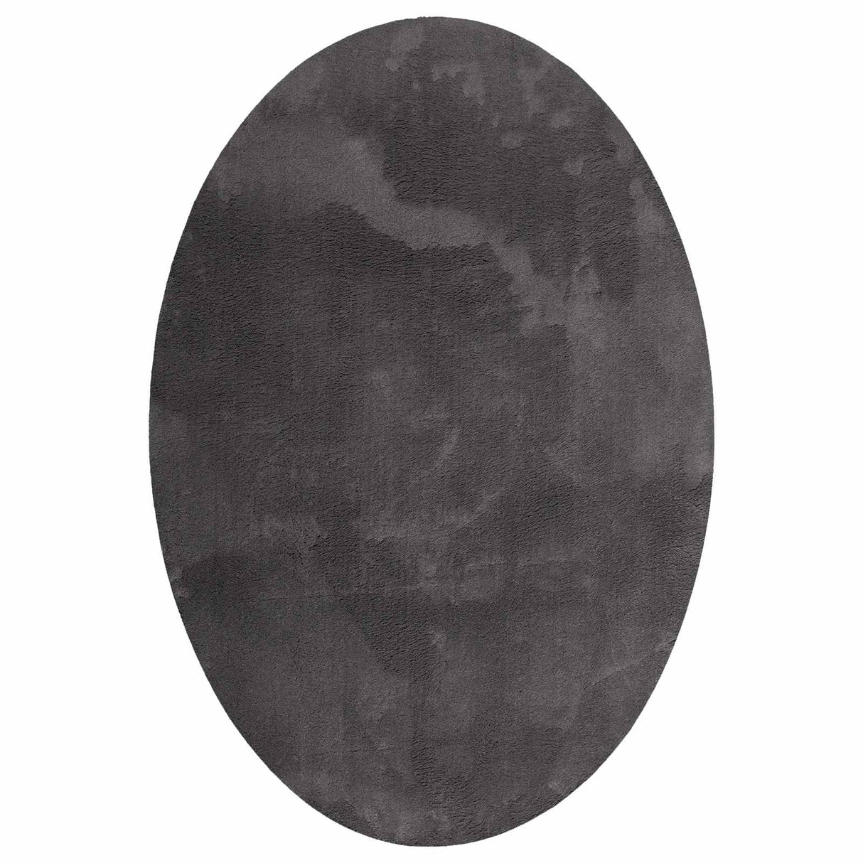 Vidaxl vloerkleden ovaal huarte antraciet 120 x 170 cm 100% polyester