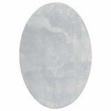 Vidaxl vloerkleden ovaal huarte grijs 120 x 170 cm 100% polyester