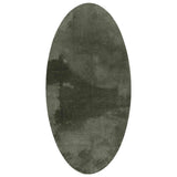 Vidaxl vloerkleden ovaal huarte bosgroen 100 x 200 cm 100% polyester