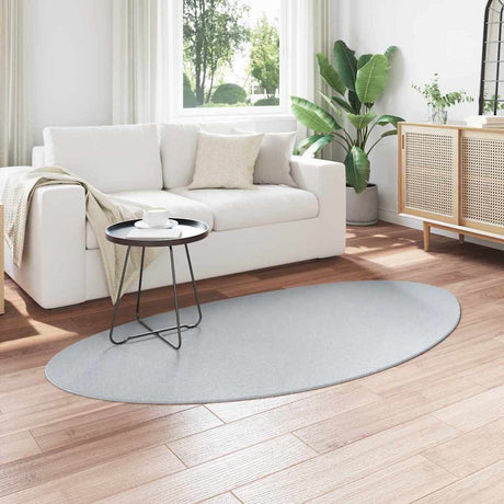 Vidaxl vloerkleden huarte grijs 100 x 200 cm polyester