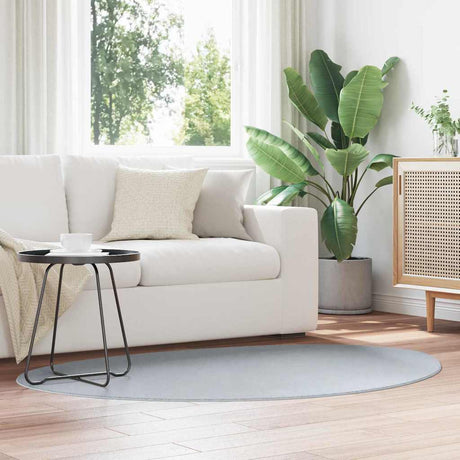 Vidaxl vloerkleden huarte grijs 120 x 170 cm polyester