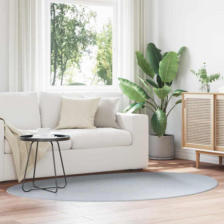 Vidaxl vloerkleden huarte grijs 140 x 200 cm polyester