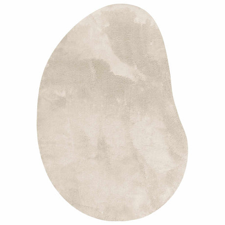 Vidaxl vloerkleden huarte beige 140 x 200 cm polyester