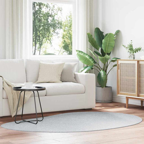 Vidaxl vloerkleden huarte grijs 140 x 200 cm polyester
