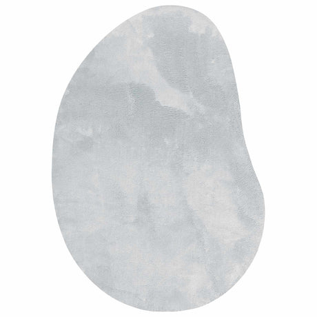 Vidaxl vloerkleden huarte grijs 140 x 200 cm polyester