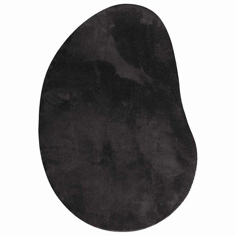 Vidaxl vloerkleden huarte zwart 100 x 200 cm polyester