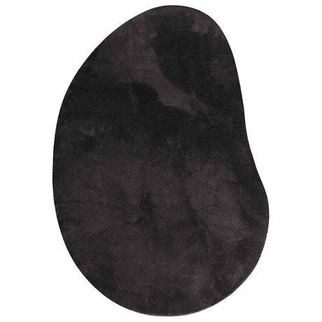 Vidaxl vloerkleden huarte zwart 140 x 200 cm polyester