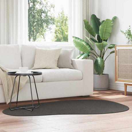 Vidaxl vloerkleden huarte antraciet 120 x 170 cm polyester