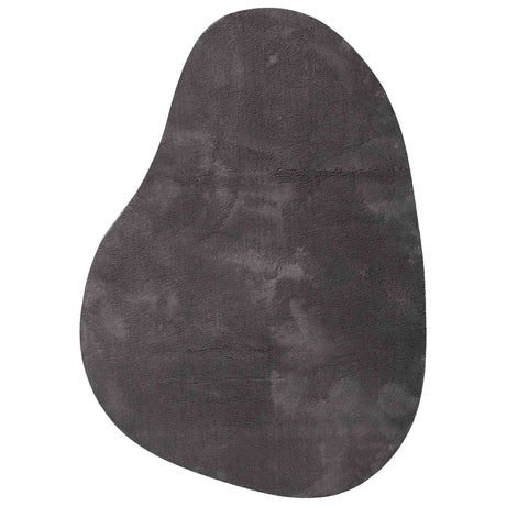 Vidaxl vloerkleden huarte antraciet 140 x 200 cm polyester
