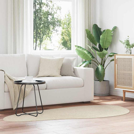 Vidaxl vloerkleden huarte beige 100 x 200 cm polyester