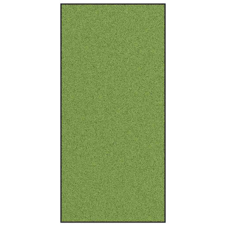 Vidaxl deurmat anders groen en zwart 120 x 250 cm polyamide en pvc
