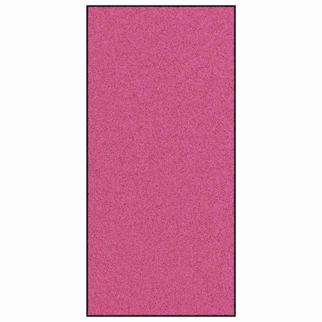 Vidaxl deurmat anders roze en zwart 120 x 250 cm polyamide en pvc