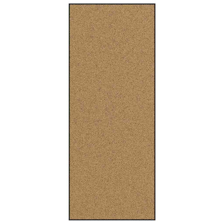 Vidaxl deurmat anders crème en zwart 120 x 300 cm polyamide en pvc