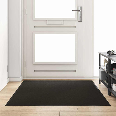 Vidaxl deurmat anders zwart 120 x 180 cm polypropyleen en vinyl
