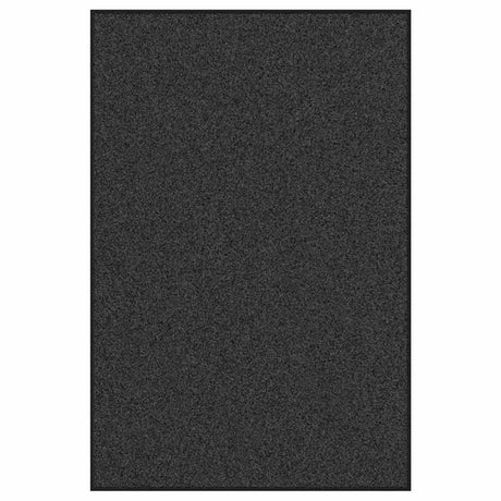 Vidaxl deurmat antraciet en zwart 120 x 180 cm polypropyleen en vinyl