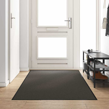 Vidaxl deurmat antraciet en zwart 120 x 300 cm polypropyleen en vinyl