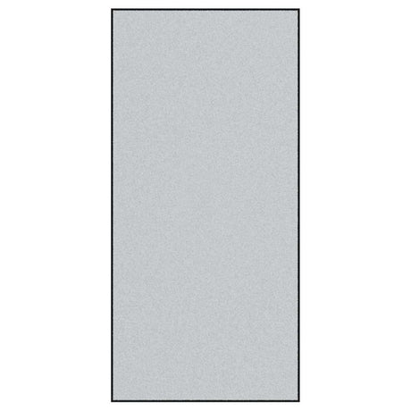 Vidaxl deurmat grijs en zwart 120 x 250 cm polypropyleen en vinyl