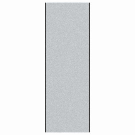 Vidaxl deurmat grijs en zwart 120 x 350 cm polypropyleen en vinyl
