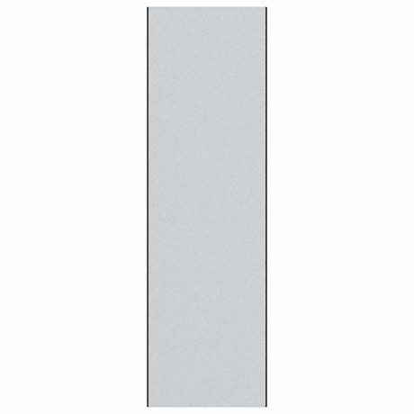 Vidaxl deurmat grijs en zwart 120 x 400 cm polypropyleen en vinyl