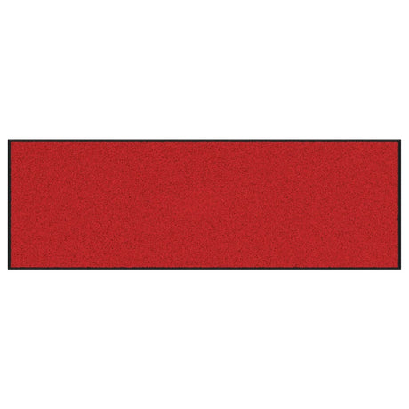 Vidaxl deurmat anders rood en zwart 60 x 180 cm polypropyleen en vinyl