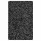 Vidaxl antislip badmat donkergrijs 60 x 90 cm pp