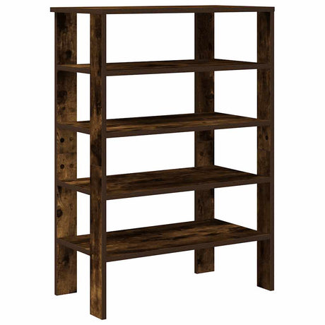 Vidaxx skostativ 61x32x87,5 cm forarbejdet træ, røget eg