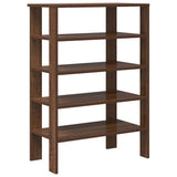 Vidaxx skohylde 61x32x87,5 cm færdigt træ, brun eg