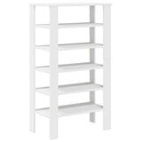 Vidaxx skohylde 61x32x105 cm færdig træ hvid