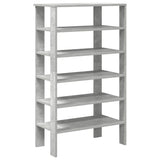 Vidaxx skostativ 61x32x105 cm konstrueret træ betongrå