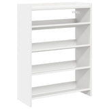 Vidaxx skohylde 60x25x81 cm færdig træ hvid