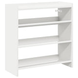 Vidaxx skohylde 60x25x62 cm færdig træ hvid
