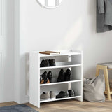 Vidaxx skohylde 60x25x62 cm færdig træ hvid