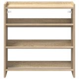 Vidaxx skohylde 60x25x62 cm færdigt træ sonoma eg-farvet