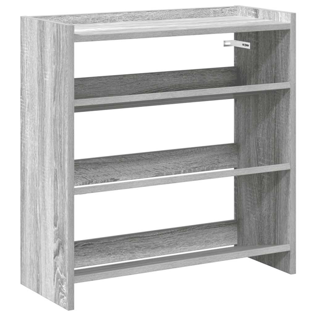 Vidaxx skohylde 60x25x62 cm færdig trægrå sonoma eg