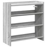 Vidaxx skohylde 60x25x62 cm færdig trægrå sonoma eg