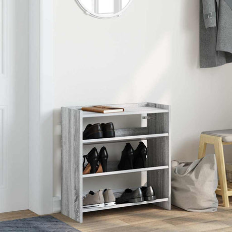Vidaxx skohylde 60x25x62 cm færdig trægrå sonoma eg