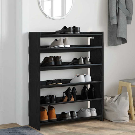 Vidaxx skohylde 80x25x100 cm færdig træsort