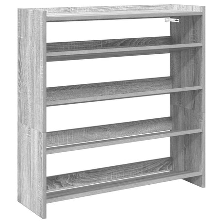 Vidaxx skohylde 80x25x81 cm færdig trægrå sonoma eg farve