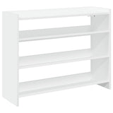 Vidaxx skohylde 80x25x62 cm færdig træ hvid