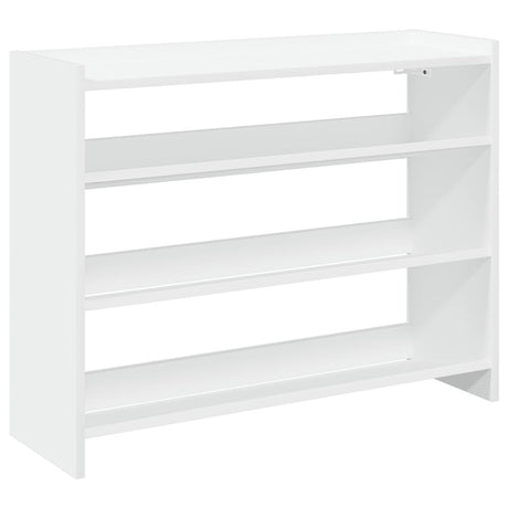 Vidaxx skohylde 80x25x62 cm færdig træ hvid